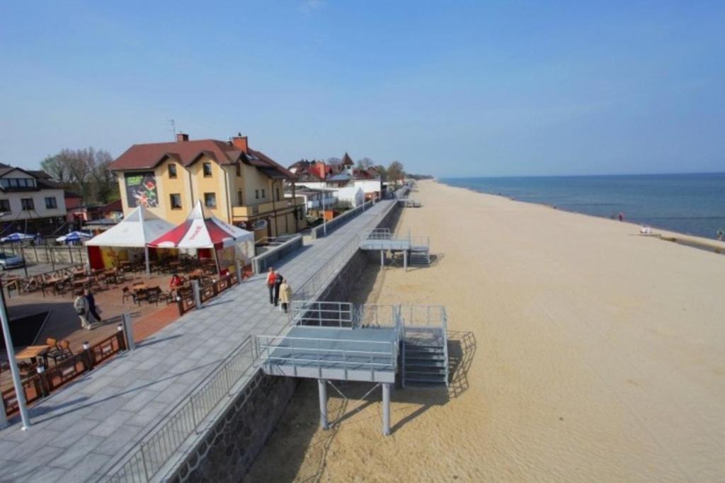 Appartamento Blu Baltyk Apartament Sarbinowo Esterno foto